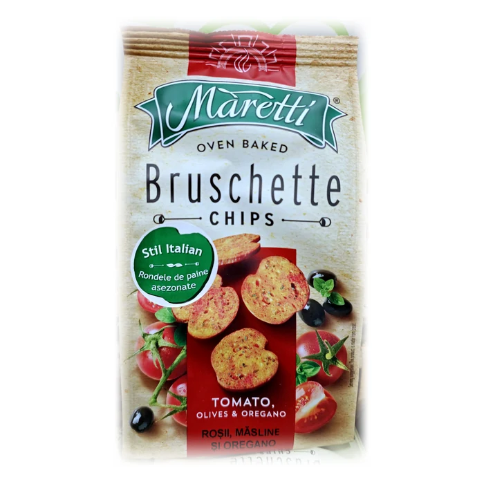 Màretti Bruschette Chips pomodoro, olive e origano