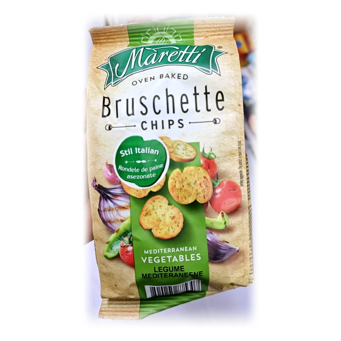 Màretti Bruschette Chips verdure mediterranee
