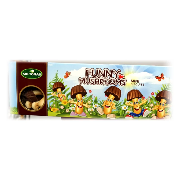 Miltonas Funny Mushrooms — funghetti glassati al cacao