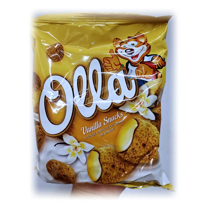 Olla Vanilla Snacks — cuscinetti alla crema di vaniglia