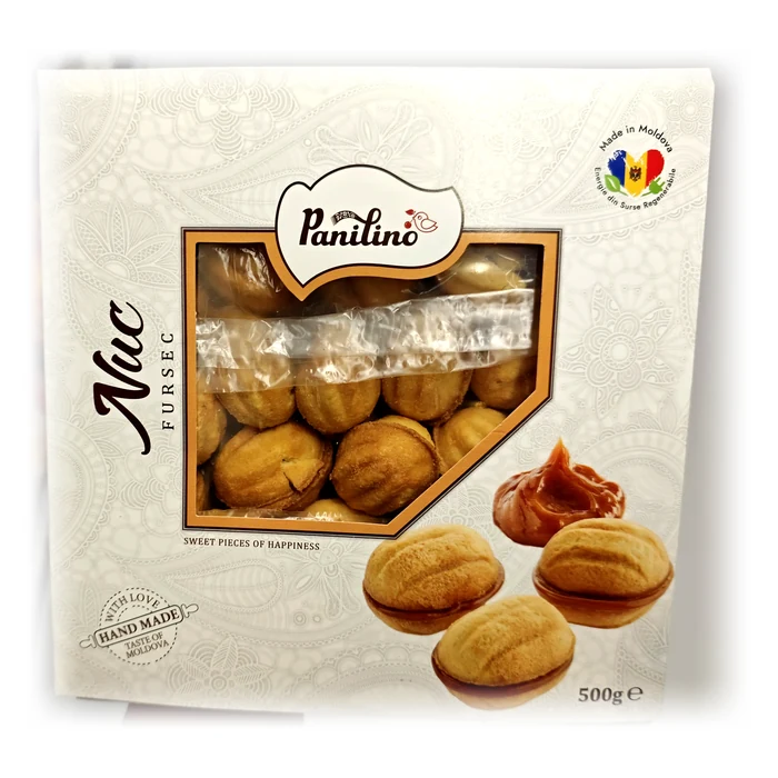 Panilino Nuc — fursecuri a forma di noce