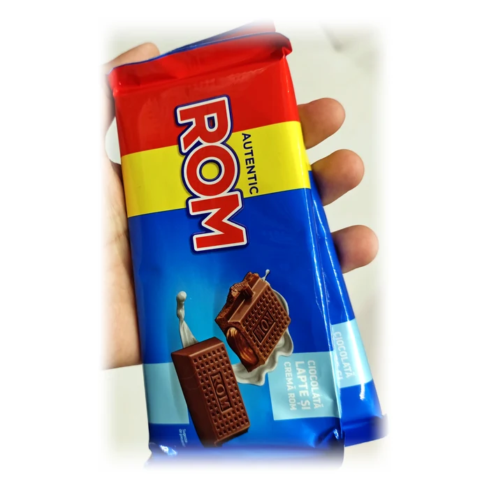 ROM ROM Autentic — cioccolato al latte con crema al rum