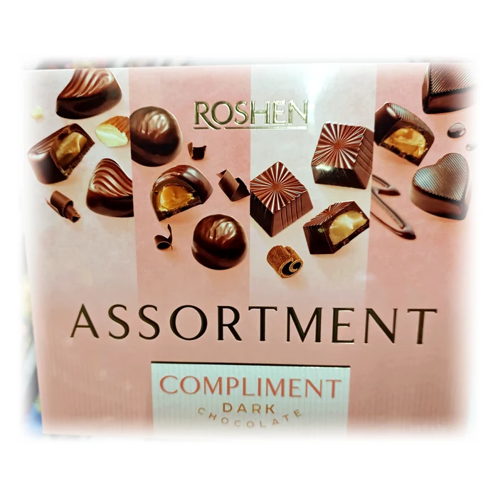 Roshen Assortment Compliment — praline al fondente