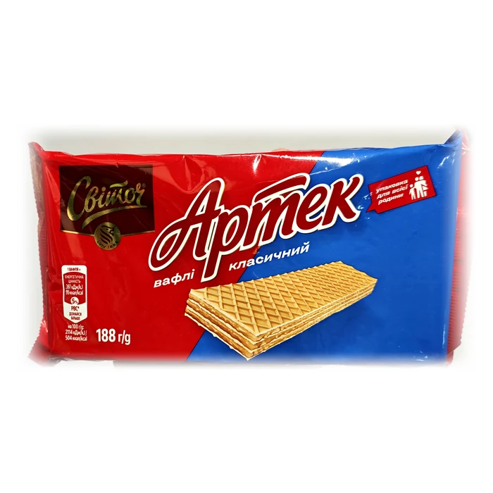 Svitoč Artek classico — wafer alla crema