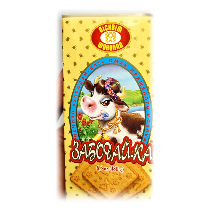 Biskvit-Šokolad Zabodaj-ka! — biscotti al gusto latte cotto