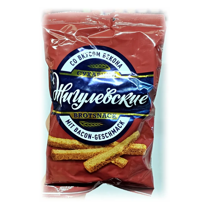 Žigulëvskie Bastoncini di pane gusto bacon