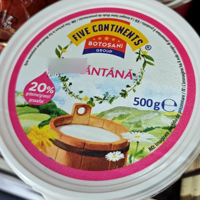 Five Continents Smântână 20%