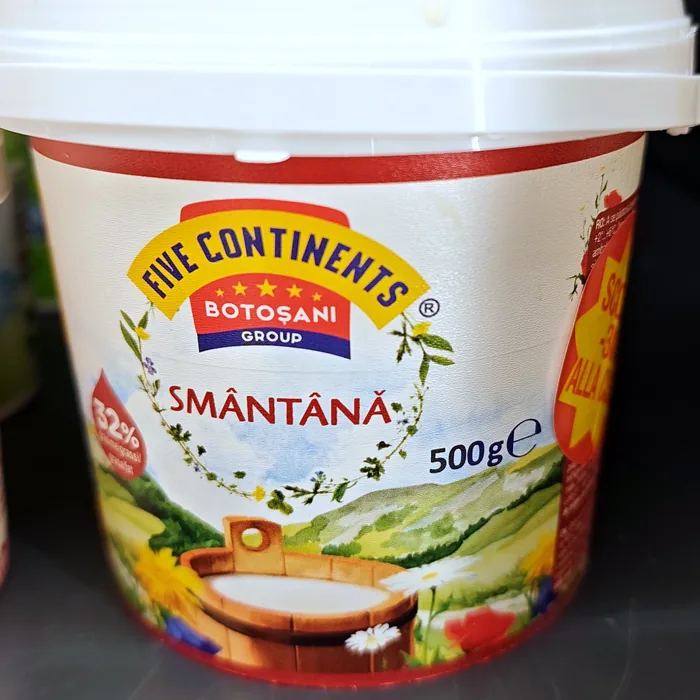 Five Continents Smântână 32%
