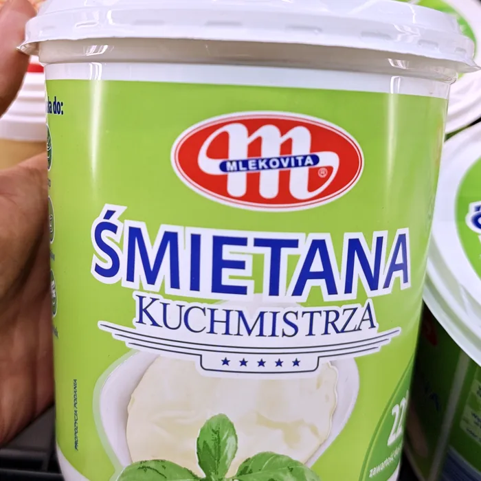 Mlekovita Śmietana Kuchmistrza 22%