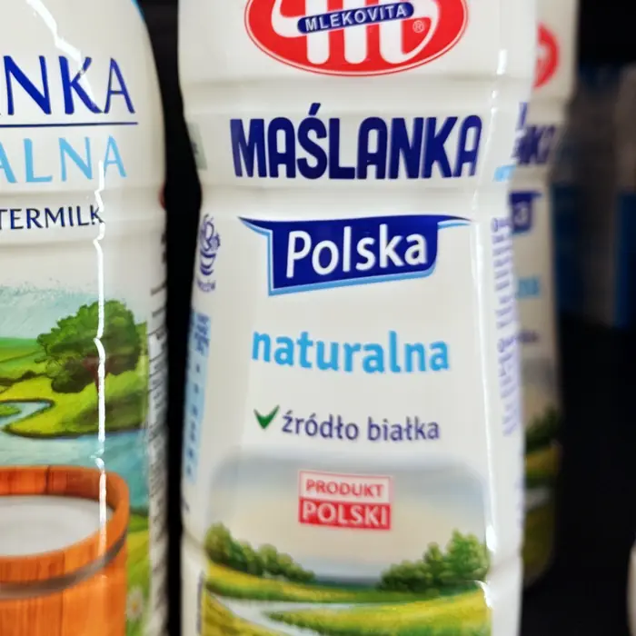 Mlekovita Maślanka naturalna