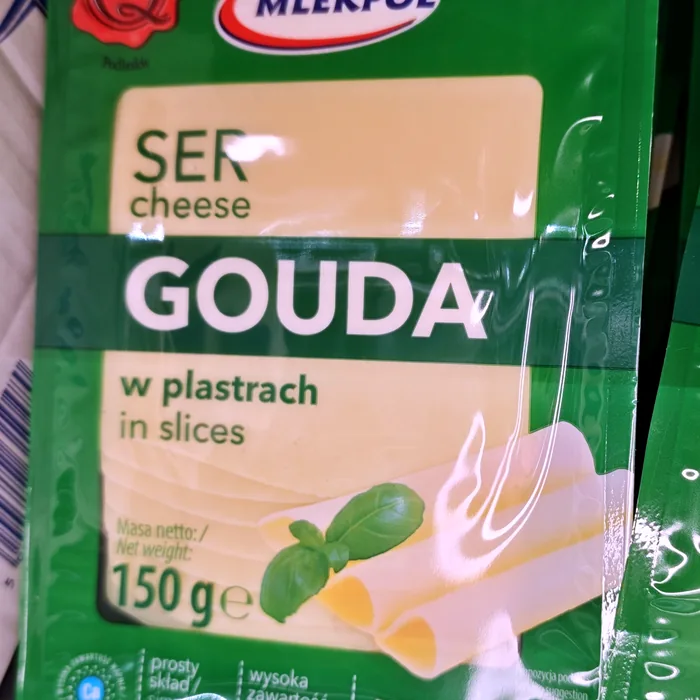 Mlekpol Ser Gouda w plastrach