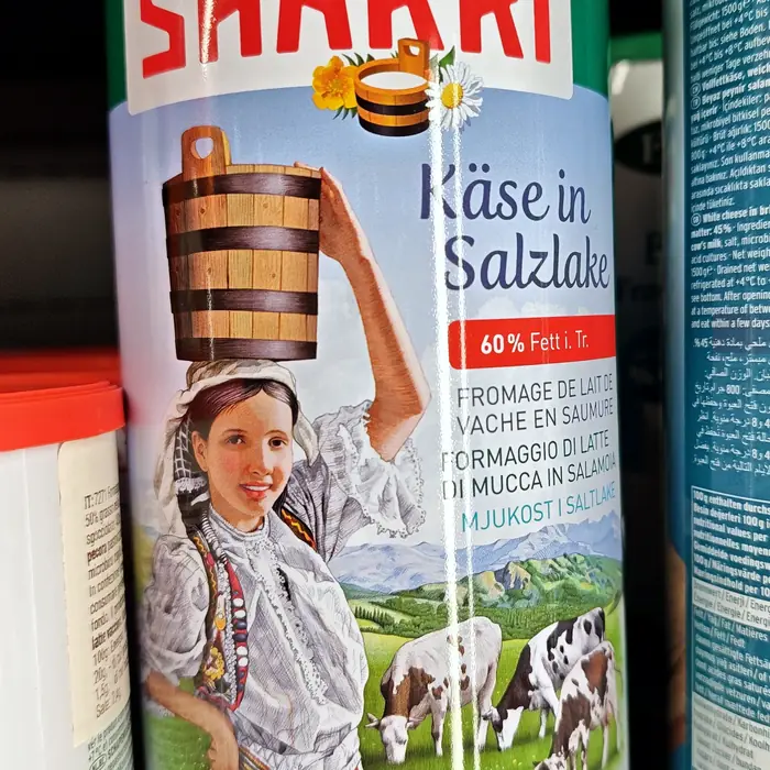 Sharri Käse in Salzlake