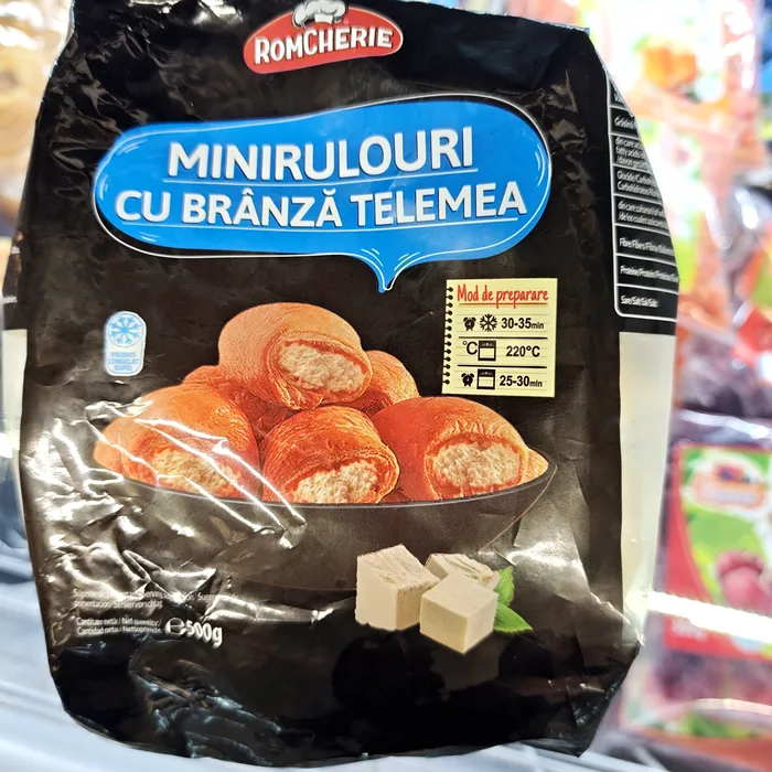 Romcherie Minirulouri cu brânză telemea