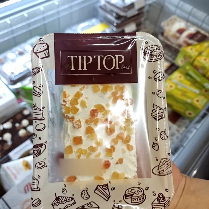 Tip Top Dolce alla panna con frutta candita