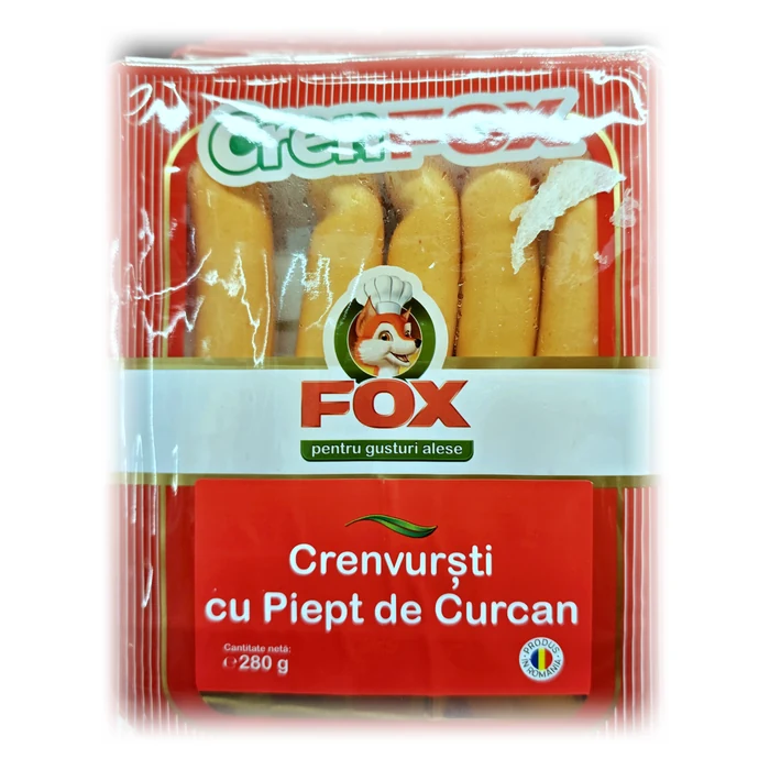 Fox Crenvurști con petto di tacchino